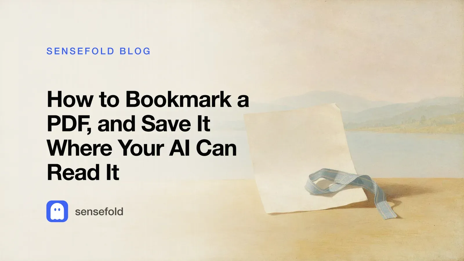 How to Bookmark a PDF, and Save It Where Your AI Can Read It