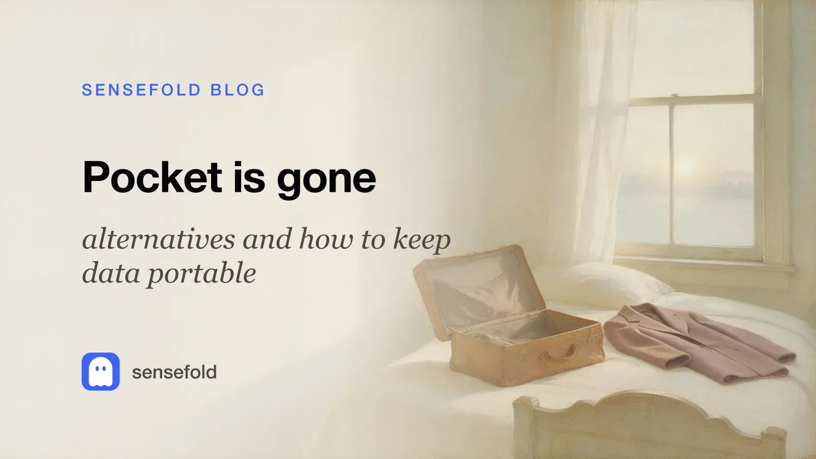 Pocket is gone: alternatives and how to keep data portable